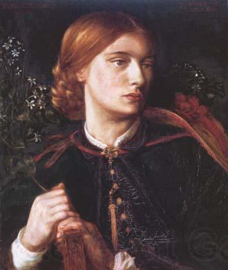 Dante Gabriel Rossetti Portrait of Maria Leathart (mk28) France oil painting art
